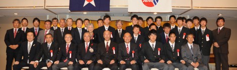 平成27年度 旭川市体育協会表彰において、４名･１団体が表彰されました。
