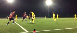 東光スポーツ公園球技場ナイター照明点灯式が行われました。