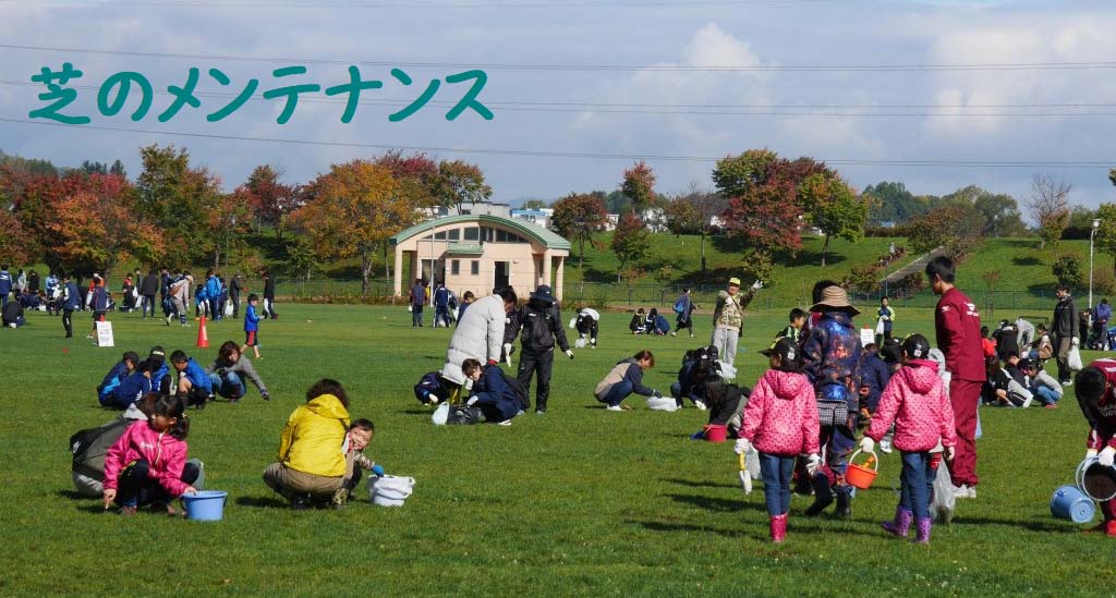 旭川地区サッカー協会主催 カムイの杜公園(10/9(月祝))メンテナンスについて 締切:10/5